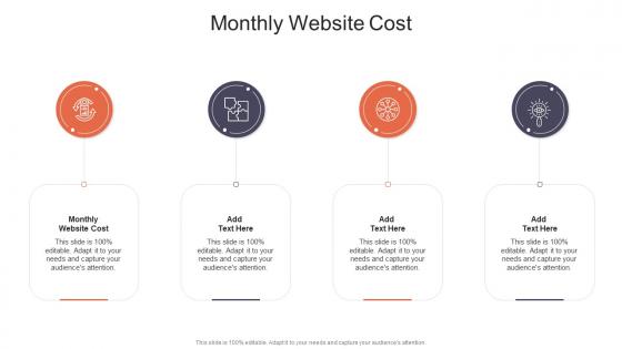 Monthly Website Cost In Powerpoint And Google Slides Cpb