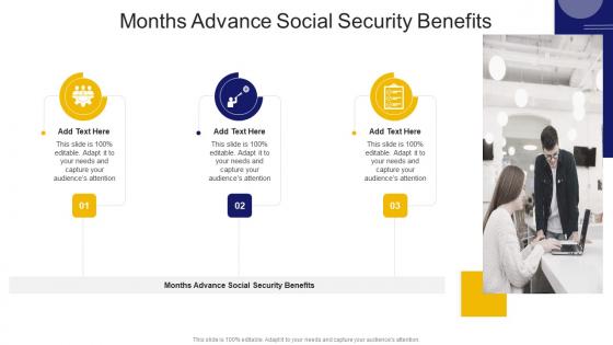Months Advance Social Security Benefits In Powerpoint And Google Slides Cpb