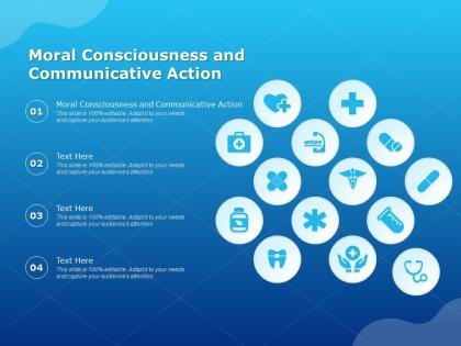 Moral consciousness and communicative action ppt powerpoint presentation styles design