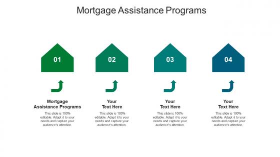 Mortgage assistance programs ppt powerpoint presentation diagrams cpb