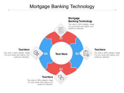 Mortgage banking technology ppt powerpoint presentation layouts elements cpb