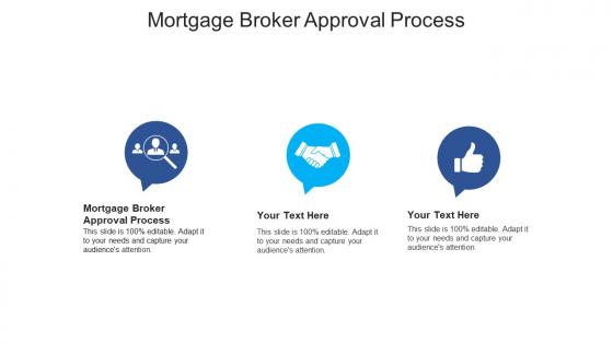 Mortgage broker approval process ppt powerpoint presentation template cpb