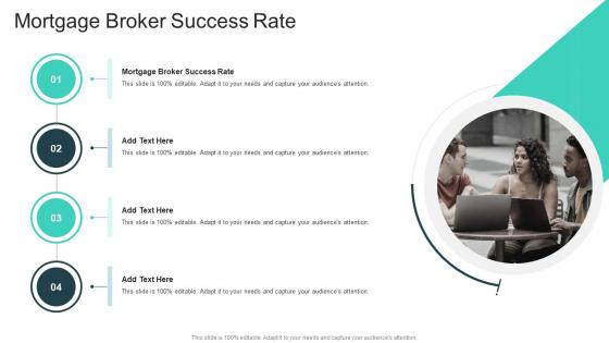 Mortgage Broker Success Rate In Powerpoint And Google Slides Cpb