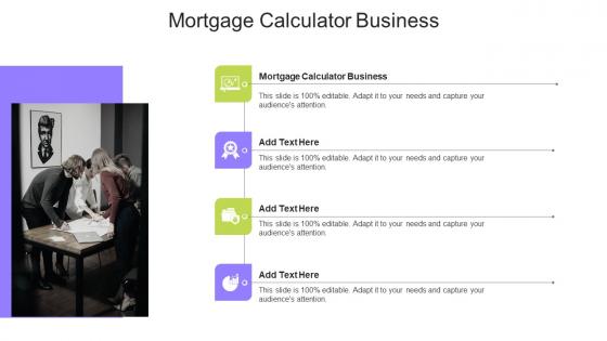 Mortgage Calculator Business In Powerpoint And Google Slides Cpb