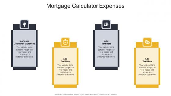 Mortgage Calculator Expenses In Powerpoint And Google Slides Cpb