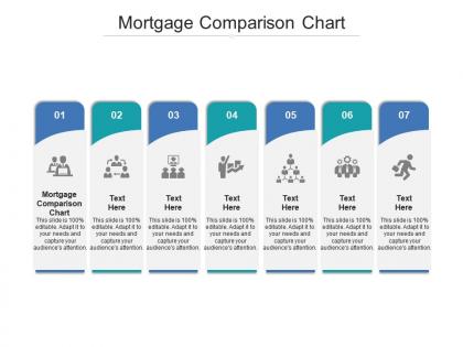 Mortgage comparison chart ppt powerpoint presentation layouts slideshow cpb