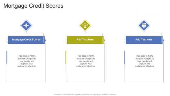 Mortgage Credit Scores In Powerpoint And Google Slides Cpb