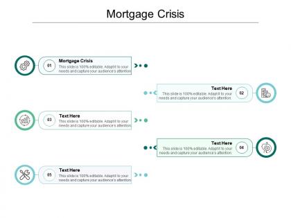 Mortgage crisis ppt powerpoint presentation model good cpb