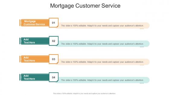 Mortgage Customer Service In Powerpoint And Google Slides Cpb