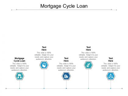 Mortgage cycle loan ppt powerpoint presentation icon design ideas cpb