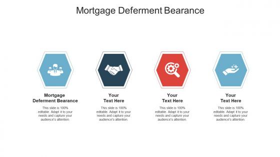 Mortgage deferment bearance ppt powerpoint presentation infographics gallery cpb