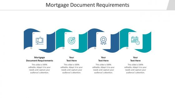 Mortgage document requirements ppt powerpoint presentation slides topics cpb