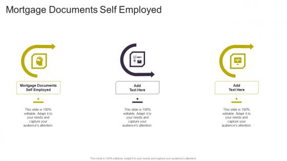 Mortgage Documents Self Employed In Powerpoint And Google Slides Cpb