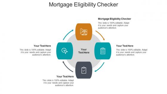 Mortgage eligibility checker ppt powerpoint presentation summary example file cpb