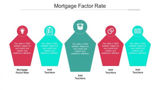 Mortgage Factor Rate Ppt Powerpoint Presentation Slides Template Cpb
