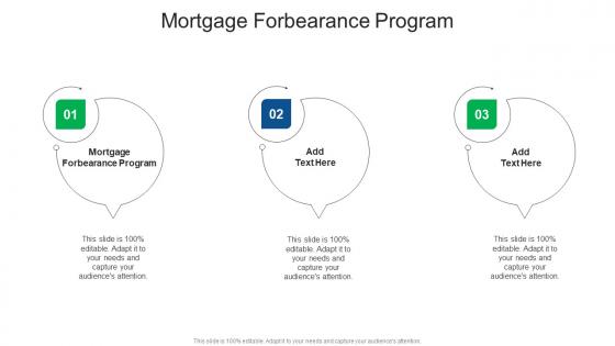 Mortgage Forbearance Program In Powerpoint And Google Slides Cpb