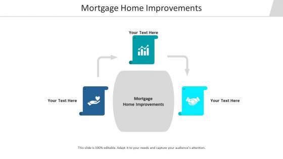 Mortgage home improvements ppt powerpoint presentation model gridlines cpb