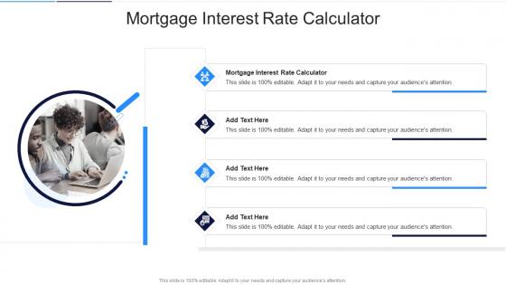 Mortgage Interest Rate Calculator In Powerpoint And Google Slides Cpb