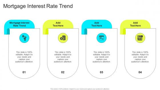 Mortgage Interest Rate Trend In Powerpoint And Google Slides Cpb