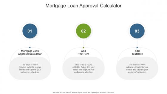 Mortgage Loan Approval Calculator In Powerpoint And Google Slides Cpb