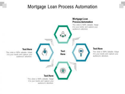Mortgage loan process automation ppt powerpoint presentation model graphic tips cpb