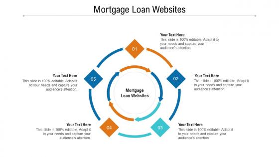 Mortgage loan websites ppt powerpoint presentation gallery templates cpb