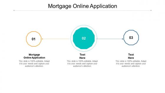 Mortgage online application ppt powerpoint presentation show background cpb