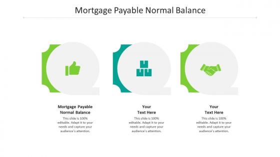 Mortgage payable normal balance ppt powerpoint presentation pictures inspiration cpb