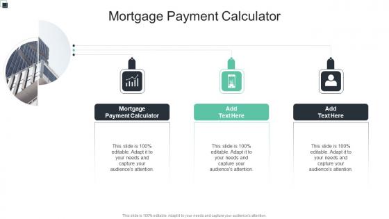 Mortgage Payment Calculator In Powerpoint And Google Slides Cpb
