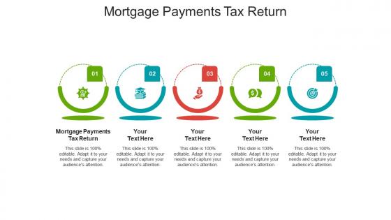 Mortgage payments tax return ppt powerpoint presentation influencers cpb