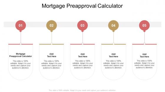 Mortgage Preapproval Calculator In Powerpoint And Google Slides Cpb