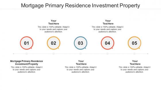Mortgage primary residence investment property ppt powerpoint presentation layouts cpb