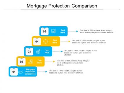 Mortgage protection comparison ppt powerpoint presentation slides introduction cpb