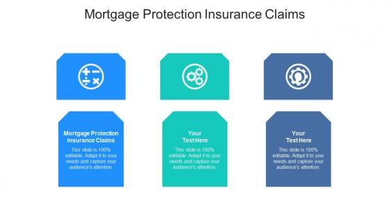 Mortgage protection insurance claims ppt powerpoint presentation professional clipart cpb