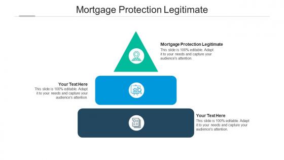 Mortgage protection legitimate ppt powerpoint presentation styles smartart cpb