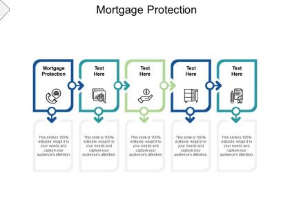 Mortgage protection ppt powerpoint presentation summary graphics tutorials cpb