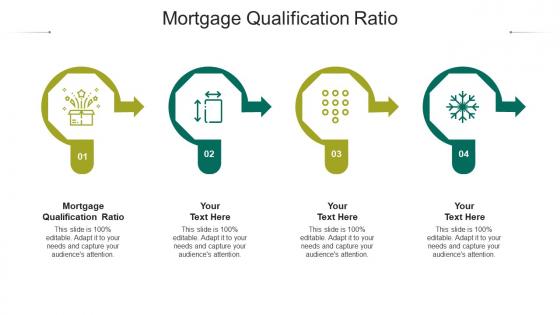 Mortgage qualification ratio ppt powerpoint presentation portfolio templates cpb