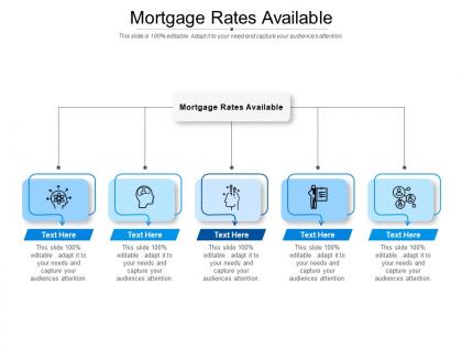 Mortgage rates available ppt powerpoint presentation slides ideas cpb