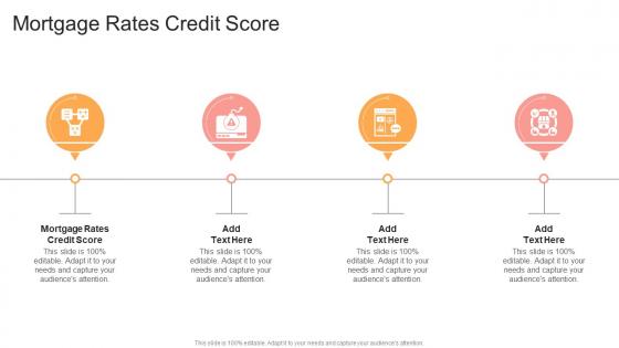 Mortgage Rates Credit Score In Powerpoint And Google Slides Cpb