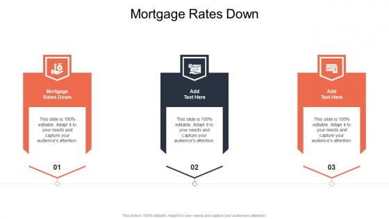 Mortgage Rates Down In Powerpoint And Google Slides Cpb