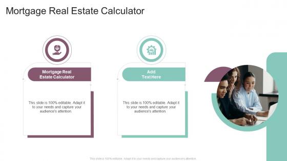 Mortgage Real Estate Calculator In Powerpoint And Google Slides Cpb