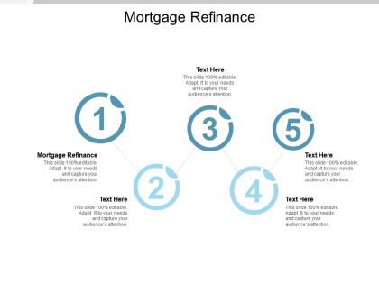 Mortgage refinance ppt powerpoint presentation ideas objects cpb