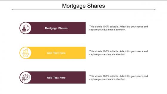 Mortgage Shares Ppt Powerpoint Presentation Model Show Cpb