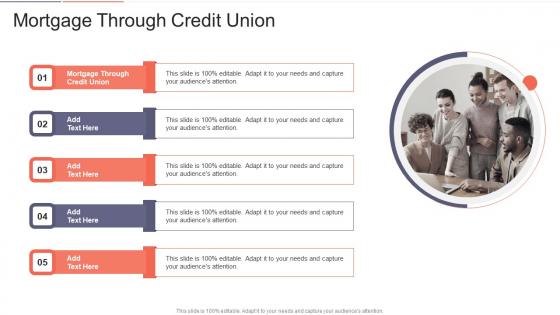 Mortgage Through Credit Union In Powerpoint And Google Slides Cpb
