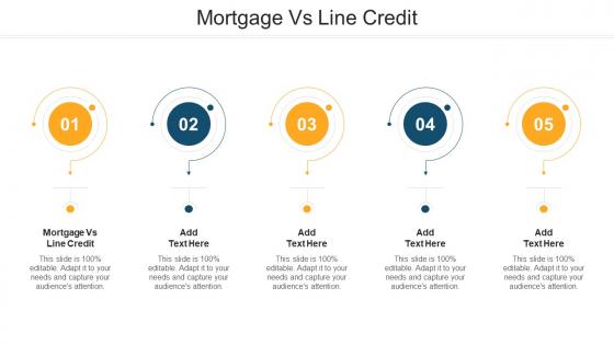 Mortgage Vs Line Credit In Powerpoint And Google Slides Cpb