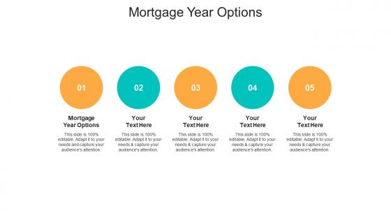 Mortgage year options ppt powerpoint presentation icon gallery cpb