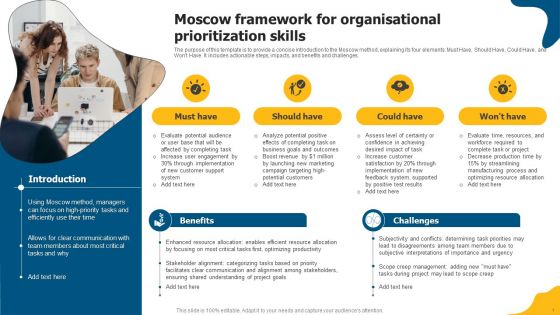 Moscow Framework For Organisational Prioritization Skills