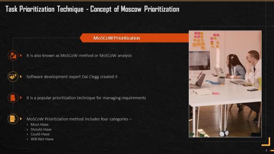 MoSCoW Technique Of Prioritization Training Ppt