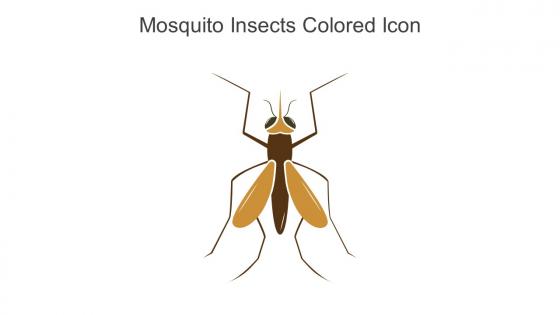 Mosquito Insects Colored Icon In Powerpoint Pptx Png And Editable Eps Format