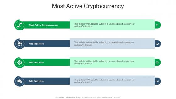 Most Active Cryptocurrency In Powerpoint And Google Slides Cpb